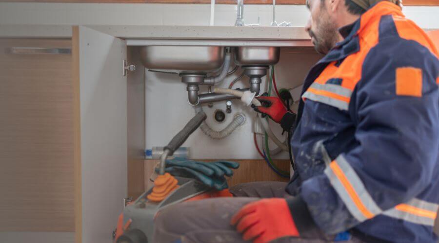 Professional slab leak plumber services in Gibson Island, MD